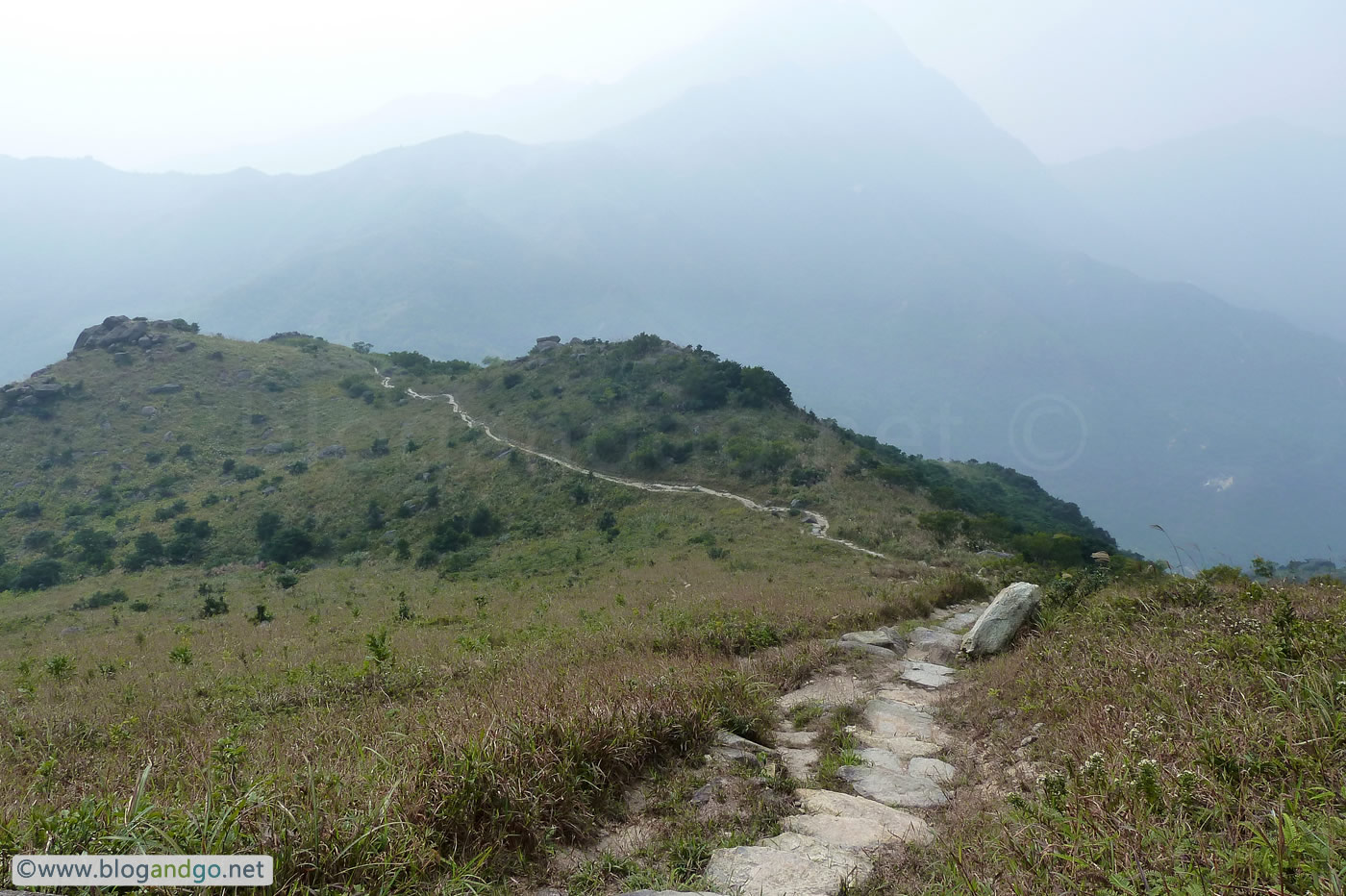 Lantail Trail - Lantau Peak looms